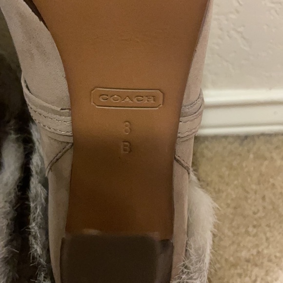 Coach heel boot suede - Picture 5 of 5
